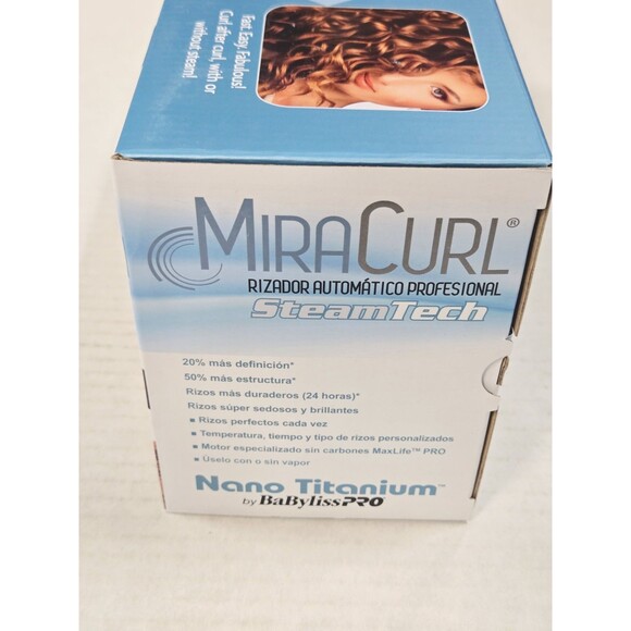BaBylissPRO Nano Titanium MiraCurl Professional Curl Machine Steam Tech NEW - Picture 5 of 10